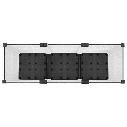 vidaXL Raised Bed 120x40x38 cm Polypropylene 4