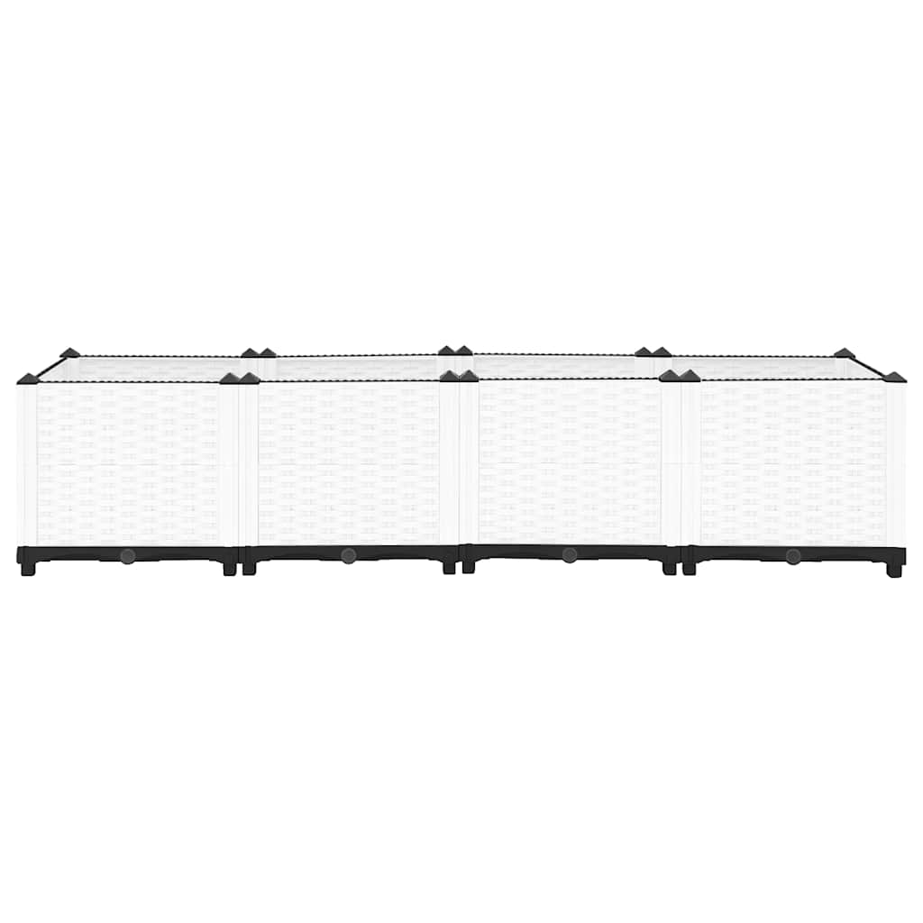 vidaXL Raised Bed 160x40x38 cm Polypropylene 2