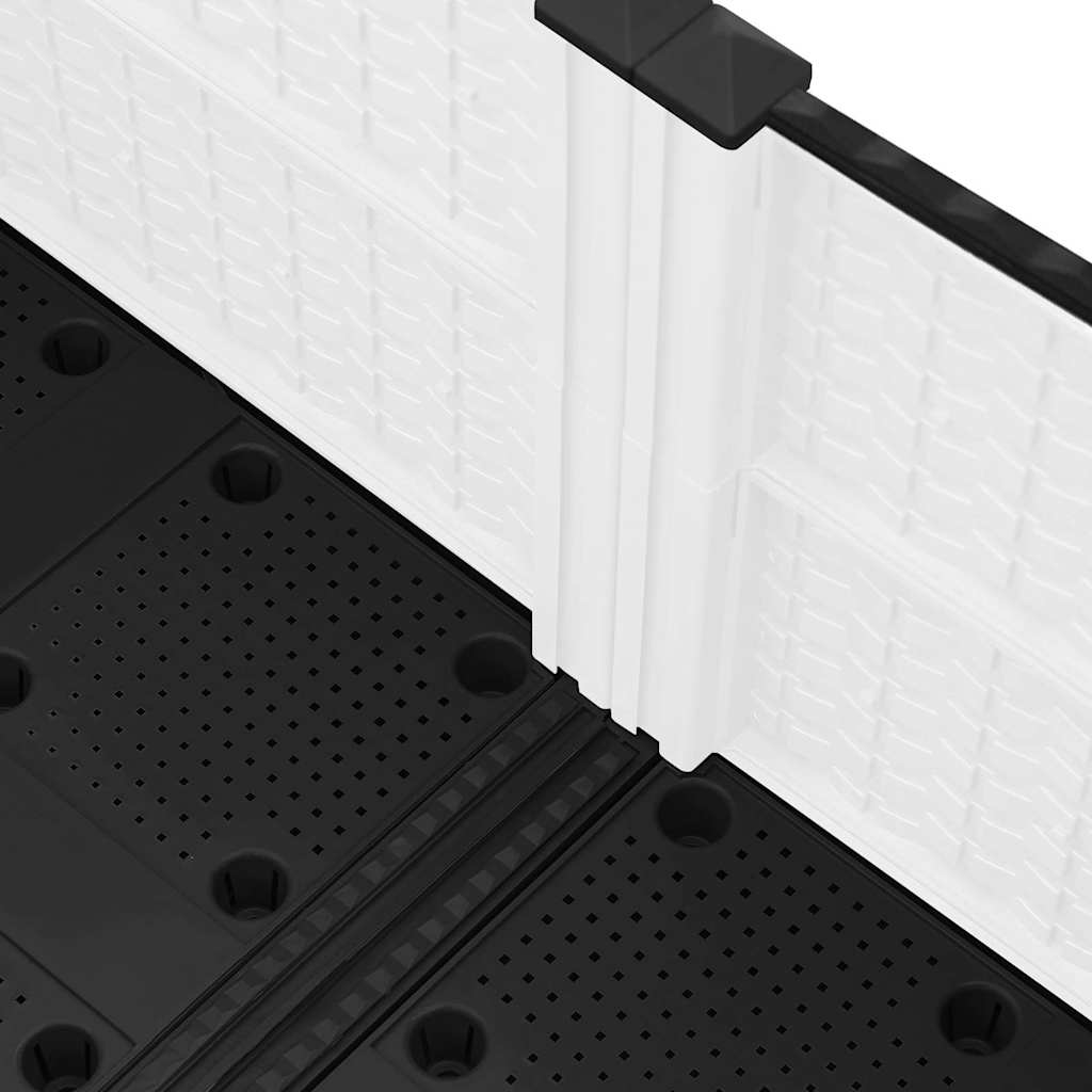 vidaXL Raised Bed 160x40x38 cm Polypropylene 6