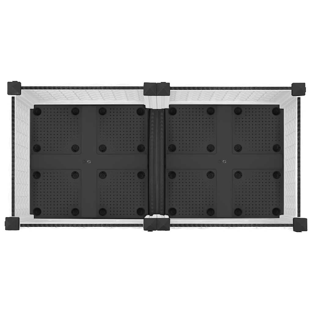 vidaXL Raised Bed 80x40x71 cm Polypropylene 4