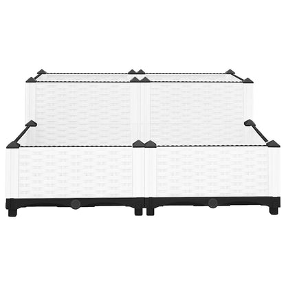 vidaXL Raised Bed 80x80x38 cm Polypropylene 2