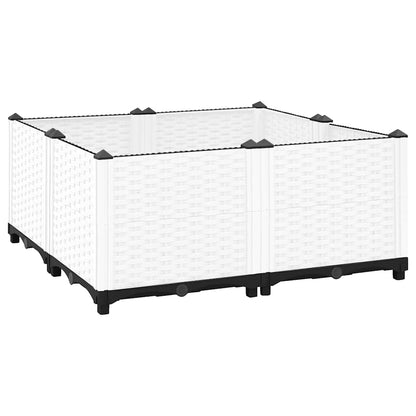 vidaXL Raised Bed 80x80x38 cm Polypropylene 1