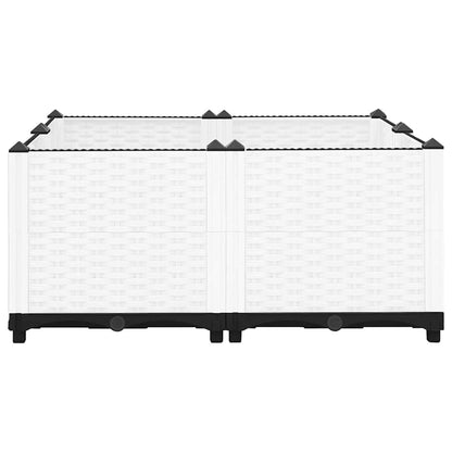 vidaXL Raised Bed 80x80x38 cm Polypropylene 2
