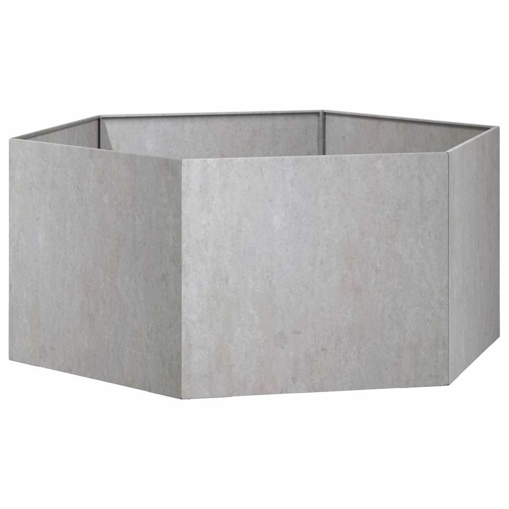 vidaXL Planter Rusty 90x90x45 cm Corten Steel 4