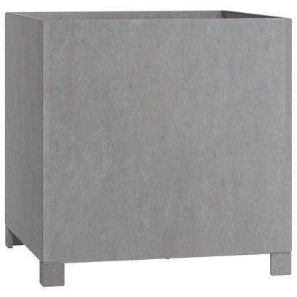 vidaXL Planter with Legs Rusty 50x50x50 cm Corten Steel 4