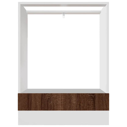 vidaXL Oven Cabinet Lyon Brown Oak 60x46x81.5 cm Engineered Wood 5