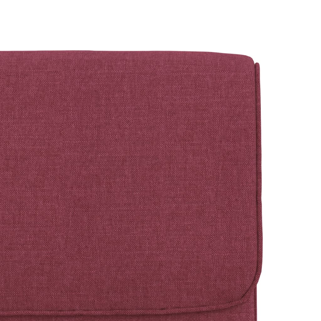 vidaXL Lounge Chair Wine Red 55x64x80 cm Fabric 6