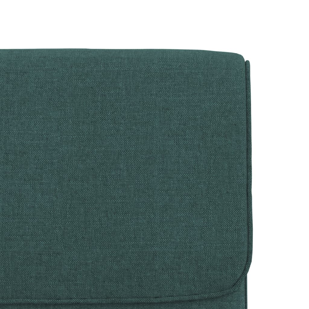 vidaXL Lounge Chair Dark Green 55x64x80 cm Fabric 6