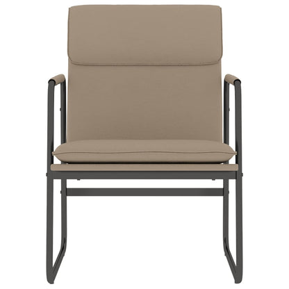vidaXL Lounge Chair Cappuccino 55x64x80 cm Faux Leather 3