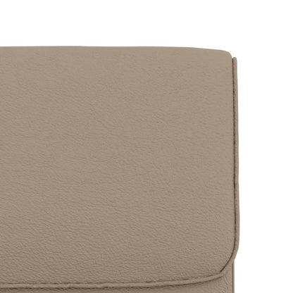 vidaXL Lounge Chair Cappuccino 55x64x80 cm Faux Leather 6