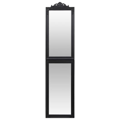 vidaXL Free-standing Mirror | Black | Glass | Full-Length | Foldable 3
