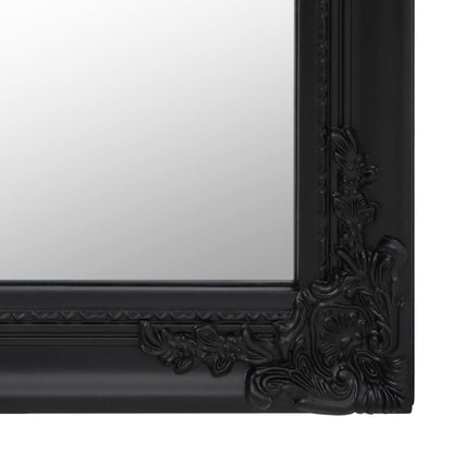 vidaXL Free-standing Mirror | Black | Glass | Full-Length | Foldable 6