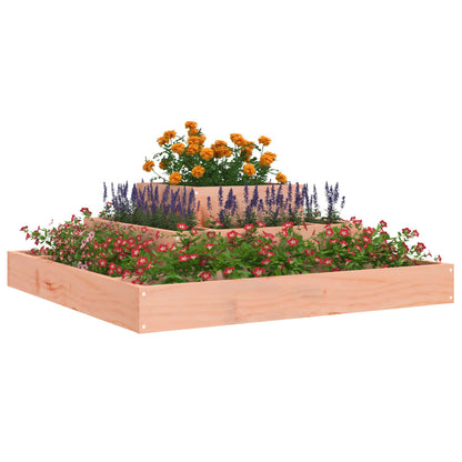 vidaXL Planter 80x80x27 cm Solid Wood Douglas 3