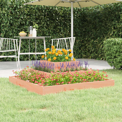 vidaXL Planter 80x80x27 cm Solid Wood Douglas 1