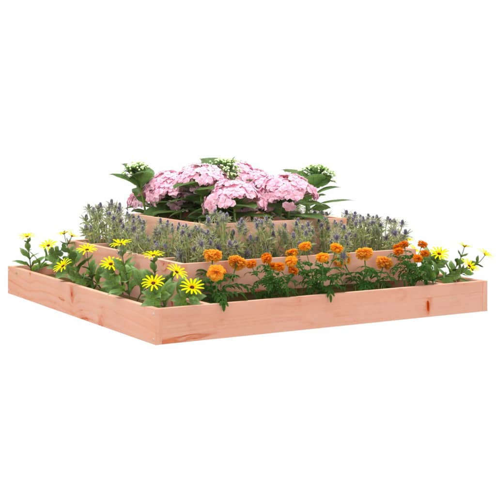vidaXL Planter 110x110x27 cm Solid Wood Douglas 3