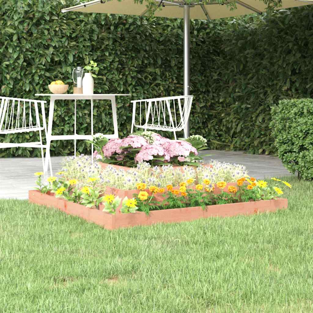 vidaXL Planter 110x110x27 cm Solid Wood Douglas 1
