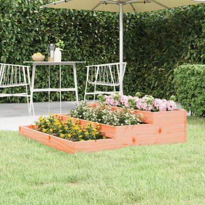 vidaXL Planter 107x107x27 cm Solid Wood Douglas 1