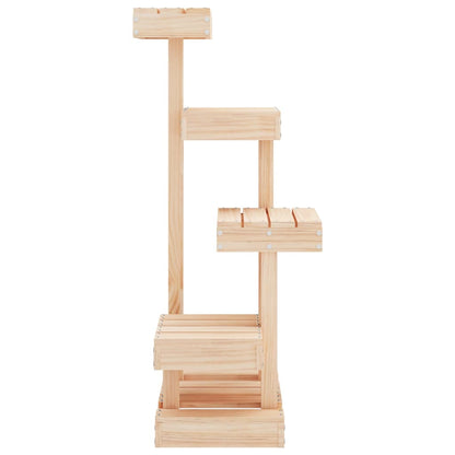 vidaXL Cat Tree 45.5x49x103 cm Solid Wood Pine 4