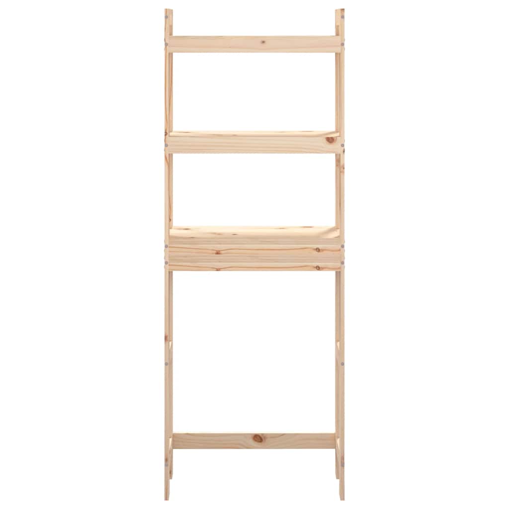vidaXL Toilet Rack 63x26x171 cm Solid Wood Pine 6