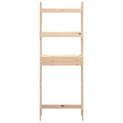 vidaXL Toilet Rack 63x26x171 cm Solid Wood Pine 6