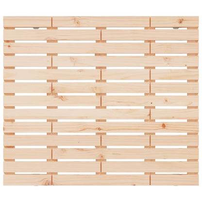 vidaXL Wall Headboard 106x3x91.5 cm Solid Wood Pine 4