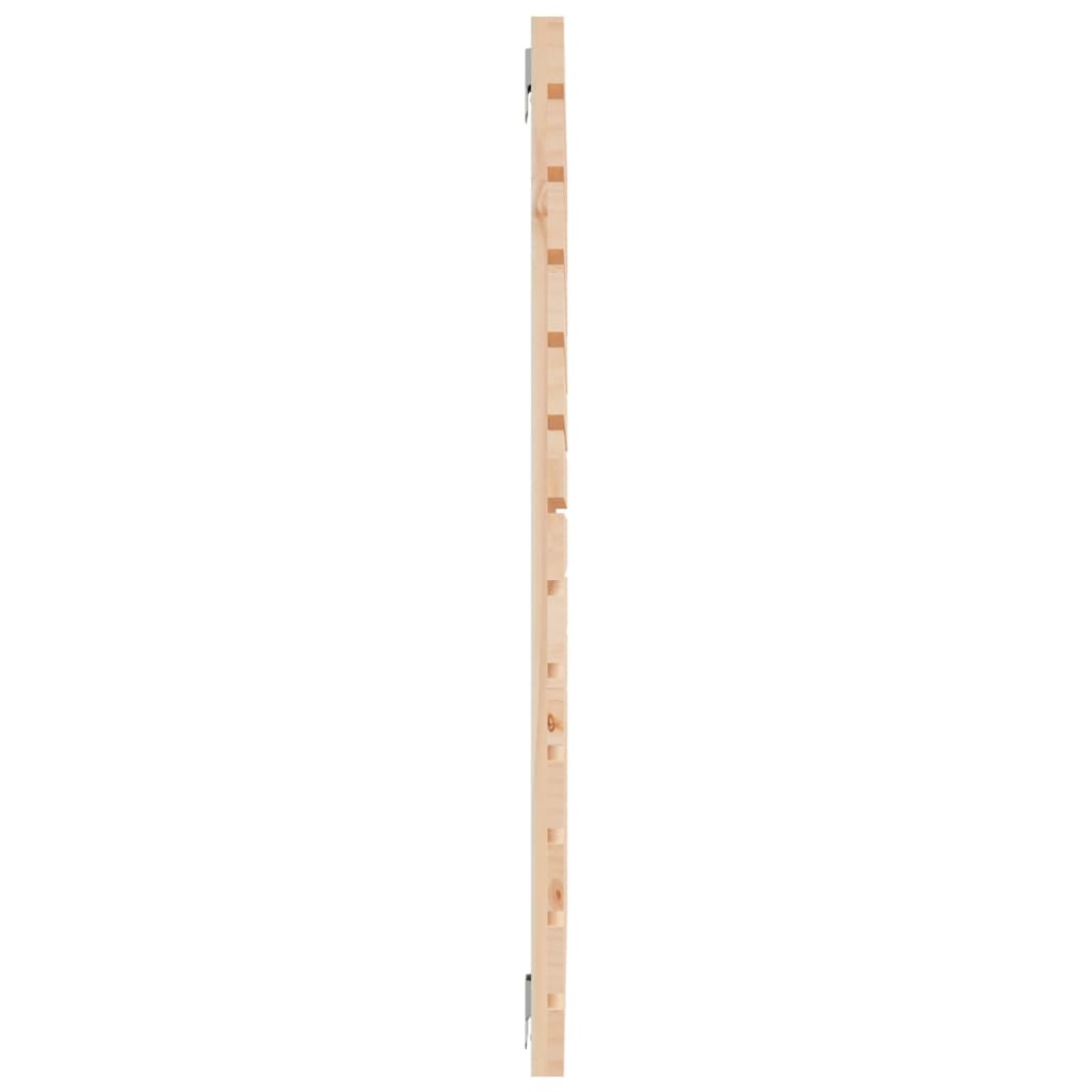vidaXL Wall Headboard 106x3x91.5 cm Solid Wood Pine 5