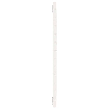 vidaXL Wall Headboard White 106x3x91.5 cm Solid Wood Pine 5