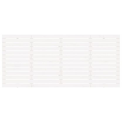 vidaXL Wall Headboard White 166x3x91.5 cm Solid Wood Pine 4