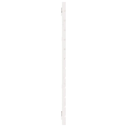 vidaXL Wall Headboard White 166x3x91.5 cm Solid Wood Pine 5
