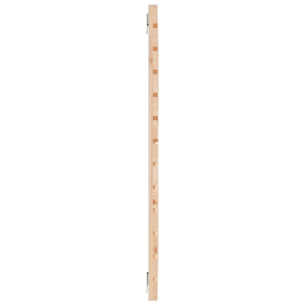 vidaXL Wall Headboard 141x3x91,5 cm Solid Wood Pine 5