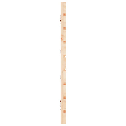 vidaXL Wall Headboard 206x3x63 cm Solid Wood Pine 5