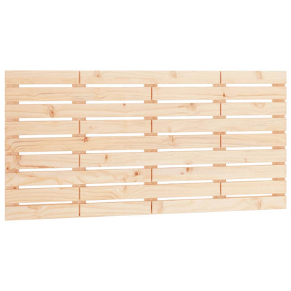 vidaXL Wall Headboard 156x3x63 cm Solid Wood Pine 2