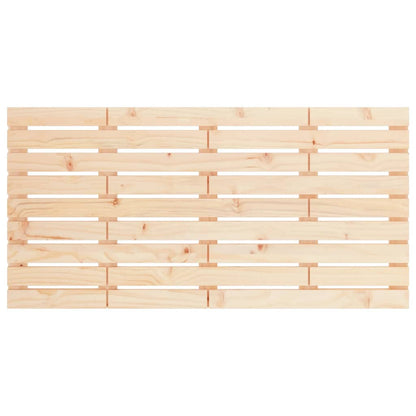 vidaXL Wall Headboard 156x3x63 cm Solid Wood Pine 4