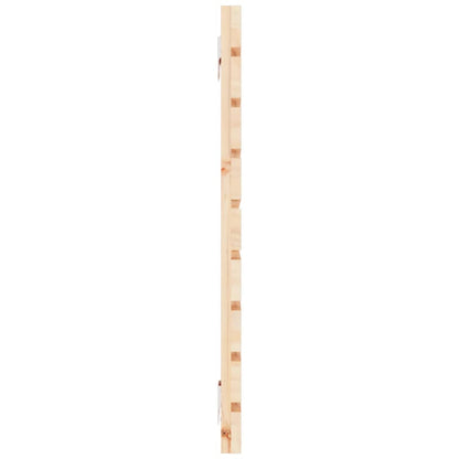 vidaXL Wall Headboard 156x3x63 cm Solid Wood Pine 5