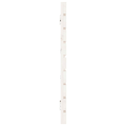 vidaXL Wall Headboard White 166x3x63 cm Solid Wood Pine 5