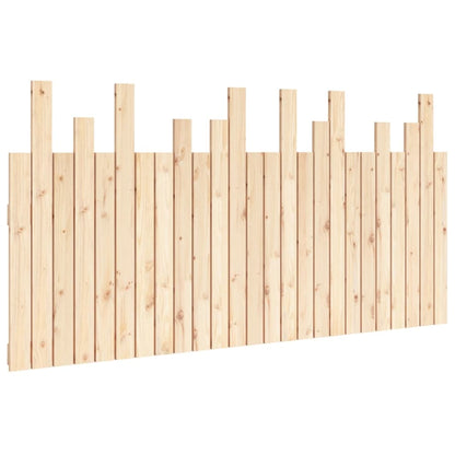 vidaXL Wall Headboard 159.5x3x80 cm Solid Wood Pine 2