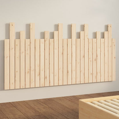 vidaXL Wall Headboard 159.5x3x80 cm Solid Wood Pine 4