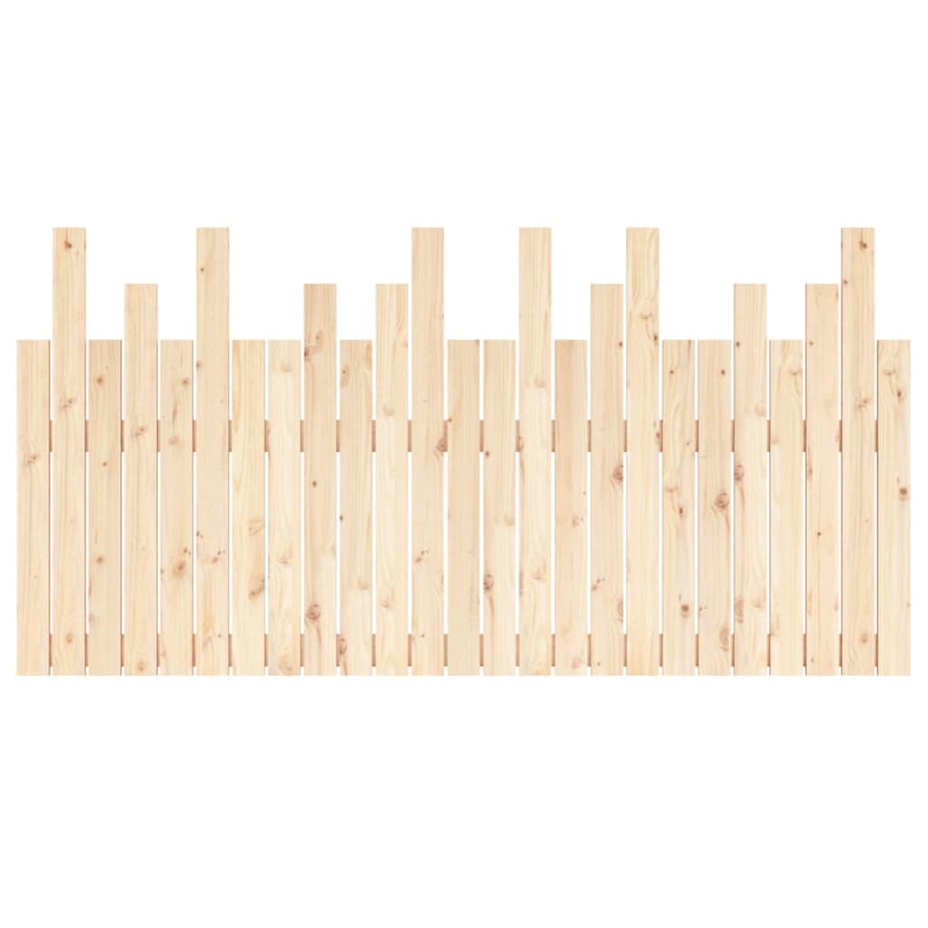 vidaXL Wall Headboard 159.5x3x80 cm Solid Wood Pine 5