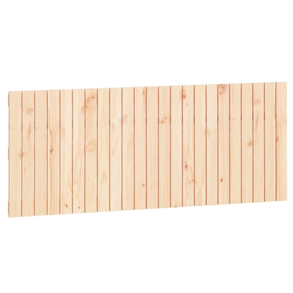 vidaXL Wall Headboard 147x3x60 cm Solid Wood Pine 2