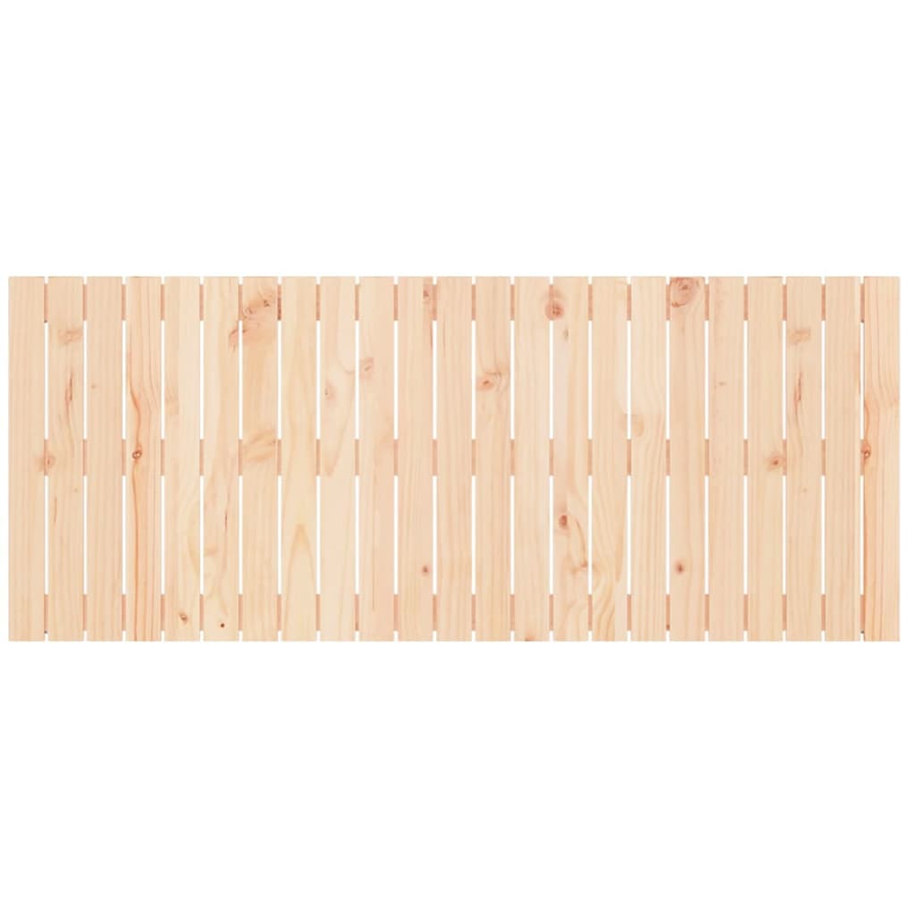 vidaXL Wall Headboard 147x3x60 cm Solid Wood Pine 4