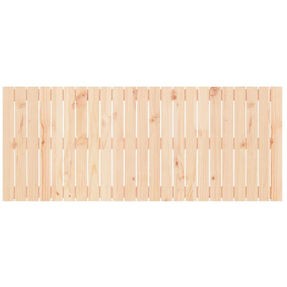 vidaXL Wall Headboard 147x3x60 cm Solid Wood Pine 4