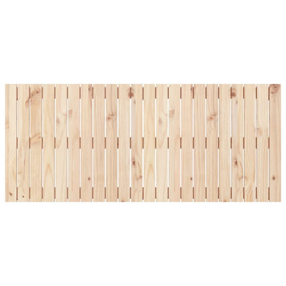 vidaXL Wall Headboard 140x3x60 cm Solid Wood Pine 4