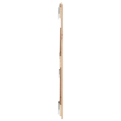 vidaXL Wall Headboard 140x3x60 cm Solid Wood Pine 5