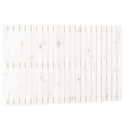 vidaXL Wall Headboard White 140x3x90 cm Solid Wood Pine 2