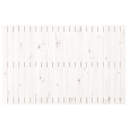 vidaXL Wall Headboard White 140x3x90 cm Solid Wood Pine 4