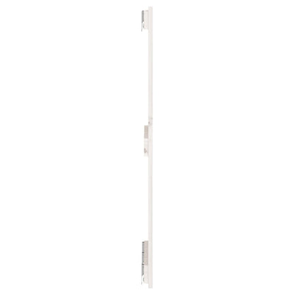 vidaXL Wall Headboard White 140x3x90 cm Solid Wood Pine 5
