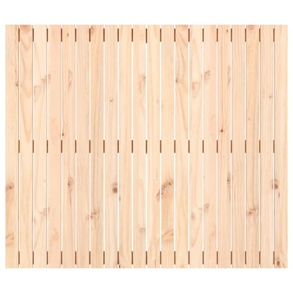 vidaXL Wall Headboard 127.5x3x110 cm Solid Wood Pine 4