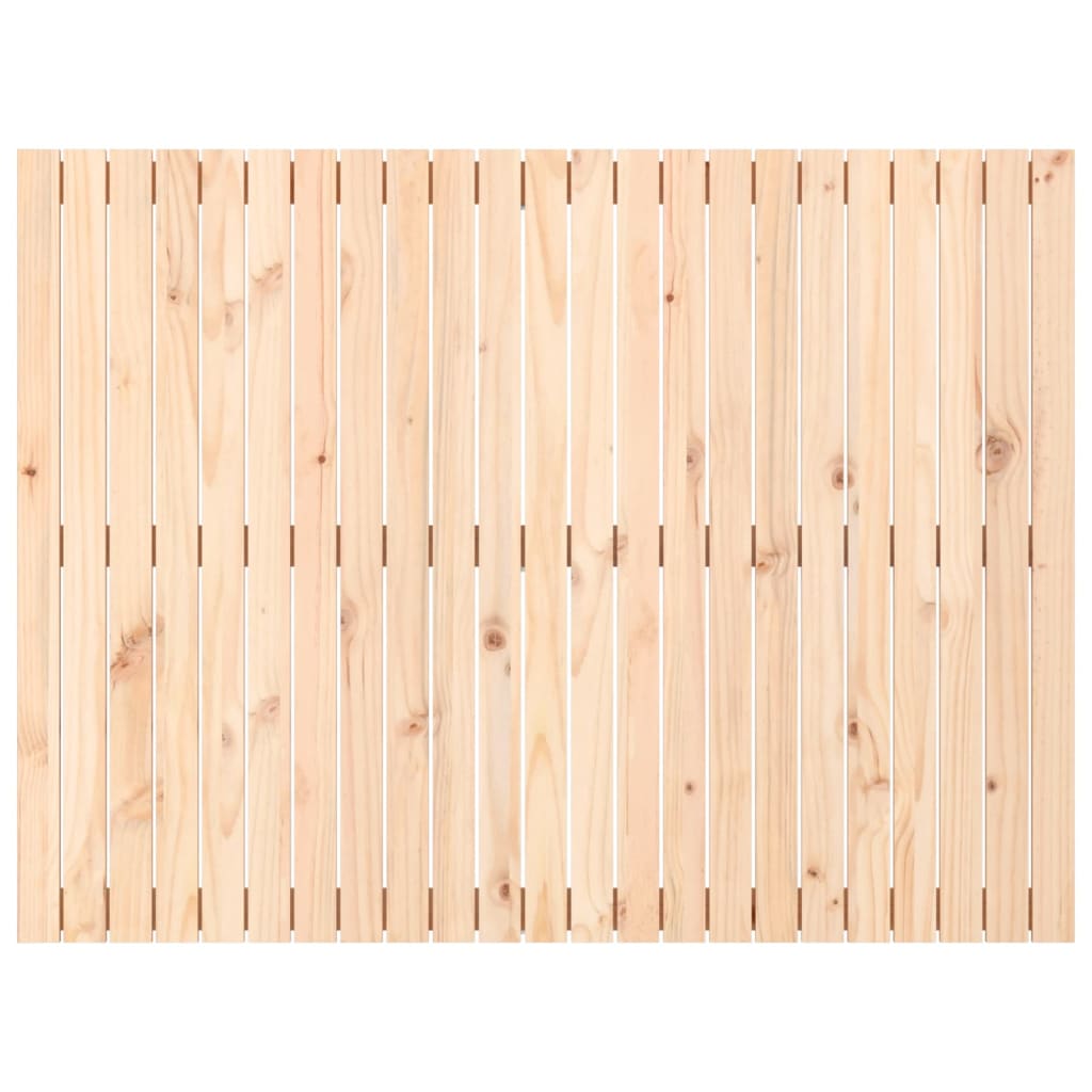 vidaXL Wall Headboard 146,5x3x110 cm Solid Wood Pine 4
