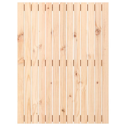 vidaXL Wall Headboard 82.5x3x110 cm Solid Wood Pine 4
