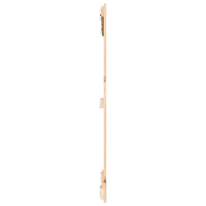 vidaXL Wall Headboard 82.5x3x110 cm Solid Wood Pine 5
